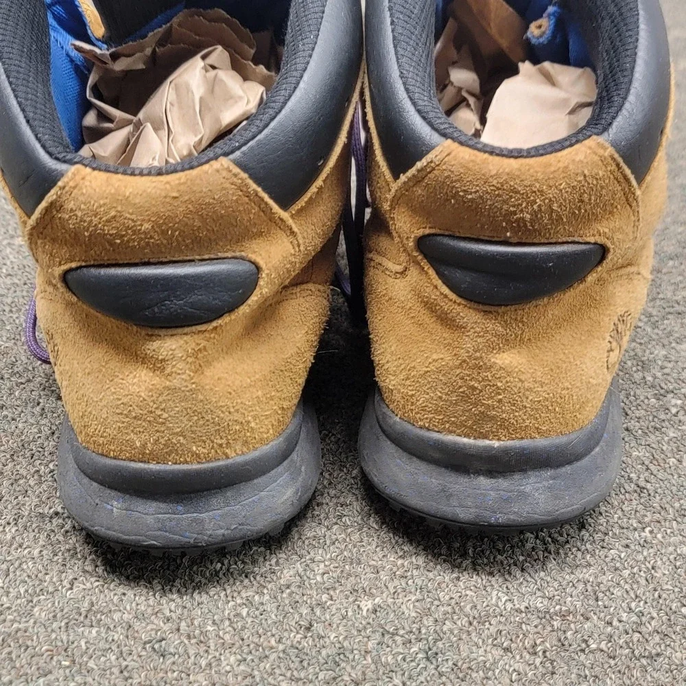 Timberland Boots Mens 13 (EU 47.5) Brown Nubuck SensorFlex Chukka Lace Up Hiking